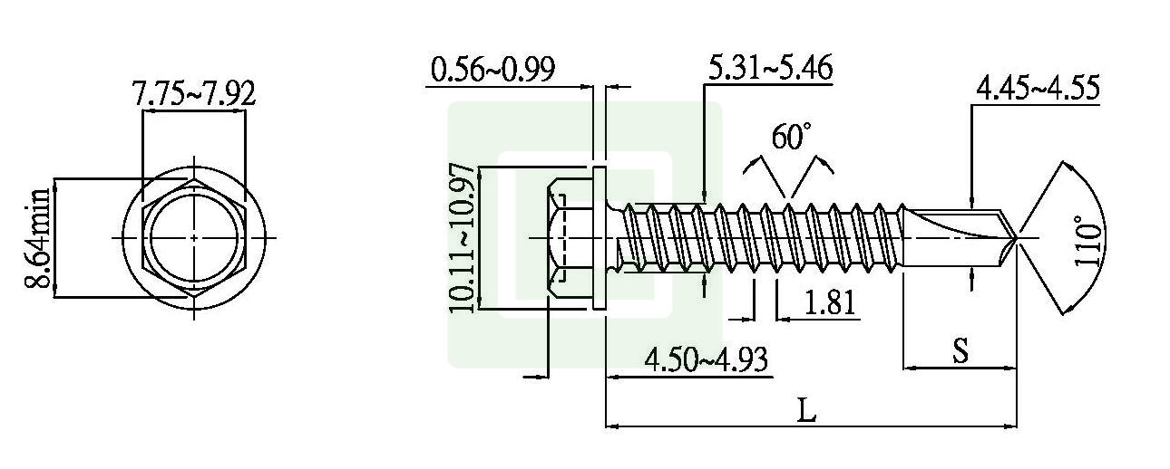 Self Drilling Screw  Sekrup Produsen - Chan Chin C.