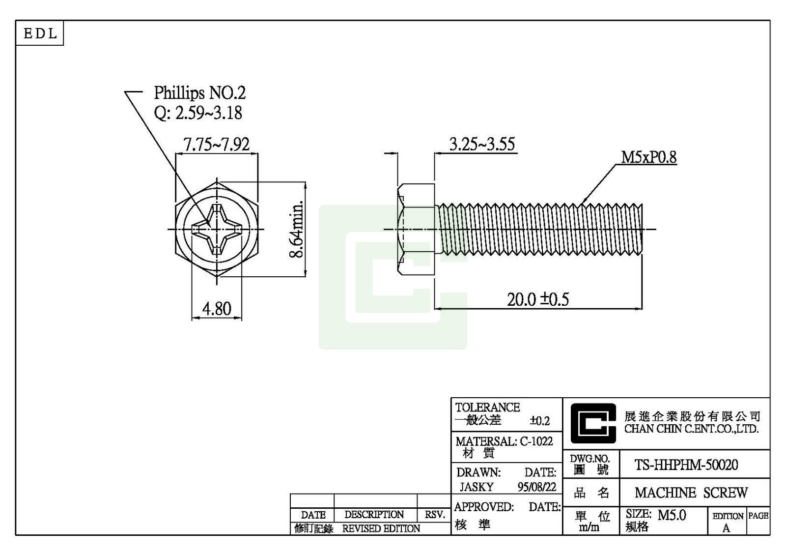 Tapping Screw  Sekrup Produsen - Chan Chin C.